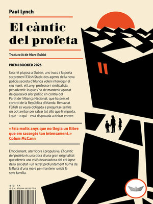 cover image of El càntic del profeta